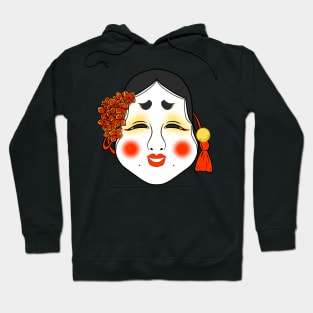 Okame Mask Hoodie